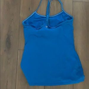 lululemon athletica Tops - Lululemon blue racer back too lululemon athletica Tops - Lululemon blue racer back too